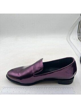 Women's V Cut Loafer Flats Slip on Ballet Flat Round Toe Loafers Low Heel Shoes